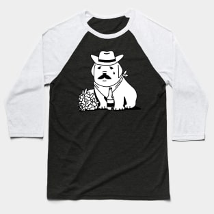 Meme dog cowboy Baseball T-Shirt